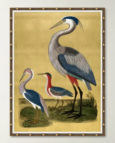 Wendover Art Group "Majestic Cranes on Gold II" Giclee Art | Thumbnail 4 Wendover Art Group "Majestic Cranes on Gold II" Giclee Art | Thumbnail 4