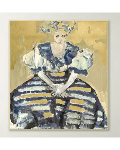 Wendover Art Group "Lady in Stripes" Giclee Art Canvas | Thumbnail 2 Wendover Art Group "Lady in Stripes" Giclee Art Canvas | Thumbnail 2