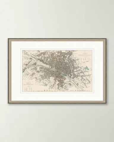 Wendover Art Group European Map - Paris | Thumbnail 2