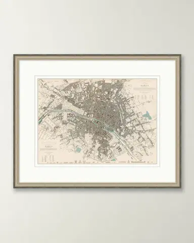 Wendover Art Group European Map - Paris | Thumbnail 3