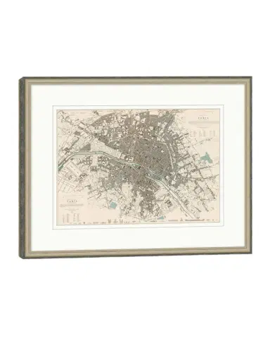 Wendover Art Group European Map - Paris | Thumbnail 1