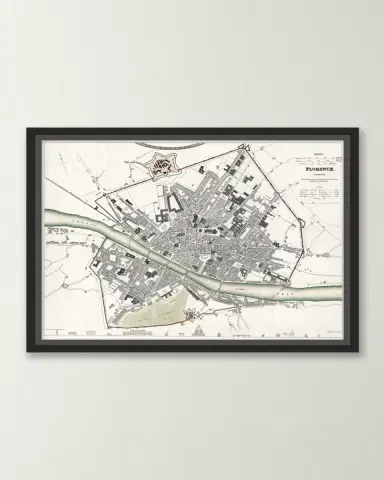 Wendover Art Group Italian Map Series - Florence | Thumbnail 2