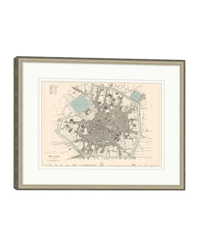 Wendover Art Group European Map - Milan