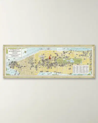 Wendover Art Group Oversized Pictorial Map of New York | Thumbnail 4