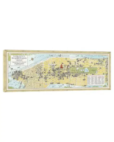 Wendover Art Group Oversized Pictorial Map of New York | Thumbnail 1
