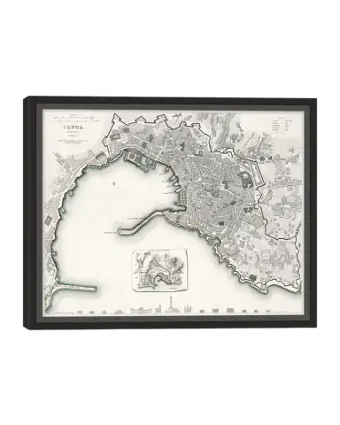 Wendover Art Group Italian Map Series - Genoa | Thumbnail 1