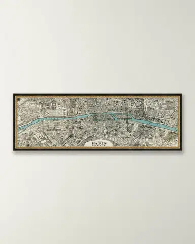 Wendover Art Group River Map Paris | Thumbnail 3 Wendover Art Group River Map Paris | Thumbnail 3