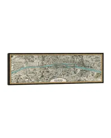 Wendover Art Group River Map Paris | Thumbnail 1 Wendover Art Group River Map Paris | Thumbnail 1