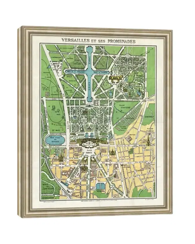 Wendover Art Group Plan of Versailles