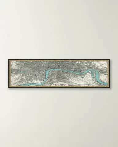 Wendover Art Group River Map London | Thumbnail 2 Wendover Art Group River Map London | Thumbnail 2