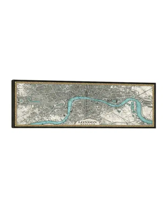 Wendover Art Group River Map London