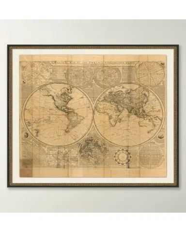 Wendover Art Group Vintage World Map | Thumbnail 2