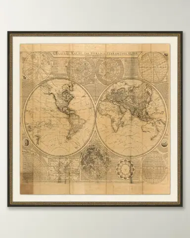 Wendover Art Group Vintage World Map | Thumbnail 4