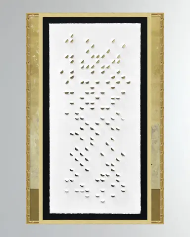 Wendover Art Group 'Gold Cascade Shadowbox 1 ' Wall Art | Thumbnail 3 Wendover Art Group 'Gold Cascade Shadowbox 1 ' Wall Art | Thumbnail 3