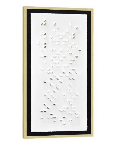 Wendover Art Group 'Gold Cascade Shadowbox 1 ' Wall Art | Thumbnail 1 Wendover Art Group 'Gold Cascade Shadowbox 1 ' Wall Art | Thumbnail 1