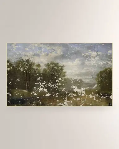Wendover Art Group 'Crackled Vista 1 ' Wall Art | Thumbnail 2