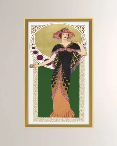 Wendover Art Group 'Deco Couture 3 ' Wall Art | Thumbnail 2 Wendover Art Group 'Deco Couture 3 ' Wall Art | Thumbnail 2