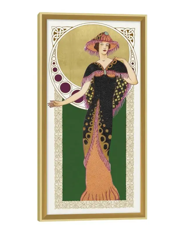 Wendover Art Group 'Deco Couture 3 ' Wall Art