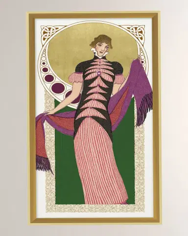 Wendover Art Group 'Deco Couture 4 ' Wall Art | Thumbnail 2 Wendover Art Group 'Deco Couture 4 ' Wall Art | Thumbnail 2