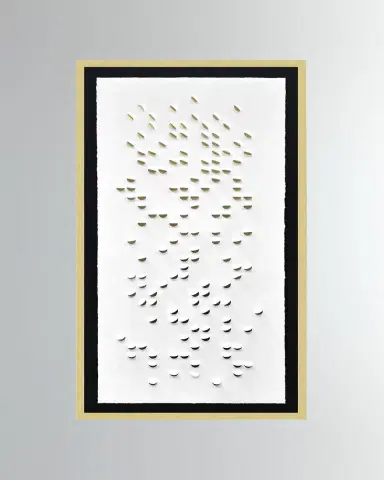 Wendover Art Group 'Gold Cascade Shadowbox 2 ' Wall Art | Thumbnail 2 Wendover Art Group 'Gold Cascade Shadowbox 2 ' Wall Art | Thumbnail 2