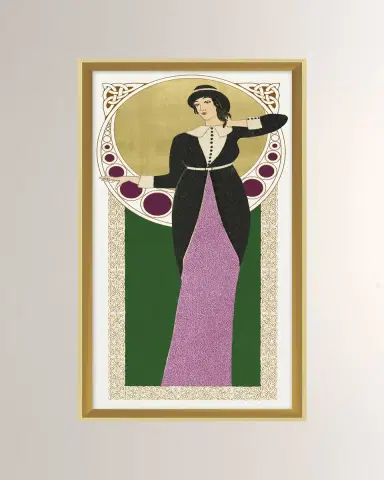 Wendover Art Group 'Deco Couture 5 ' Wall Art | Thumbnail 2 Wendover Art Group 'Deco Couture 5 ' Wall Art | Thumbnail 2