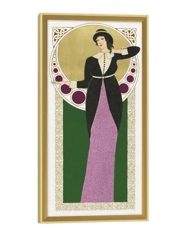 Wendover Art Group 'Deco Couture 5 ' Wall Art | Thumbnail 1 Wendover Art Group 'Deco Couture 5 ' Wall Art | Thumbnail 1