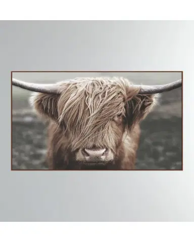 Wendover Art Group 'Highlands Bovine ' Wall Art | Thumbnail 2