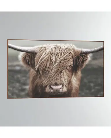 Wendover Art Group 'Highlands Bovine ' Wall Art | Thumbnail 3