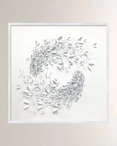 Wendover Art Group 'Butterfly Swirl Shadowbox ' Wall Art | Thumbnail 4