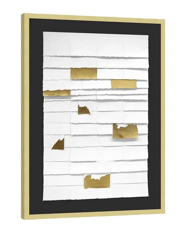Wendover Art Group "Cascade Layers Shadowbox I" Wall Art