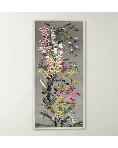 Wendover Art Group "Silver Orchid Panel II" Wall Art | Thumbnail 3 Wendover Art Group "Silver Orchid Panel II" Wall Art | Thumbnail 3