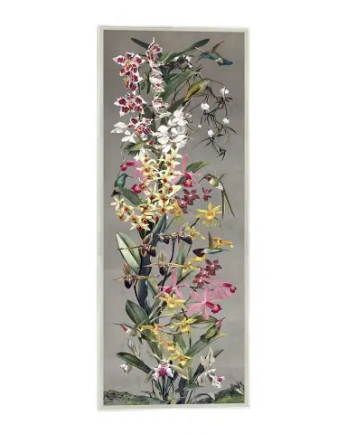 Wendover Art Group "Silver Orchid Panel II" Wall Art | Thumbnail 1 Wendover Art Group "Silver Orchid Panel II" Wall Art | Thumbnail 1