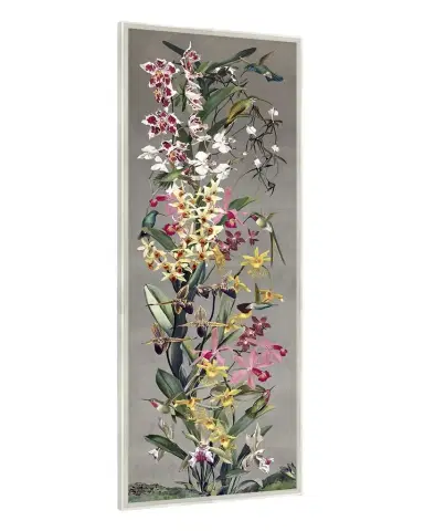 Wendover Art Group Silver Orchid Panel 2 Giclee | Thumbnail 1 Wendover Art Group Silver Orchid Panel 2 Giclee | Thumbnail 1