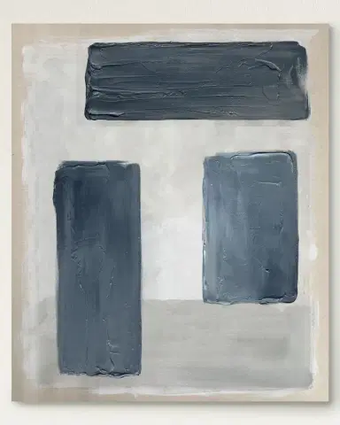 Wendover Art Group Denim Texture Abstract 2 Giclee | Thumbnail 2 Wendover Art Group Denim Texture Abstract 2 Giclee | Thumbnail 2