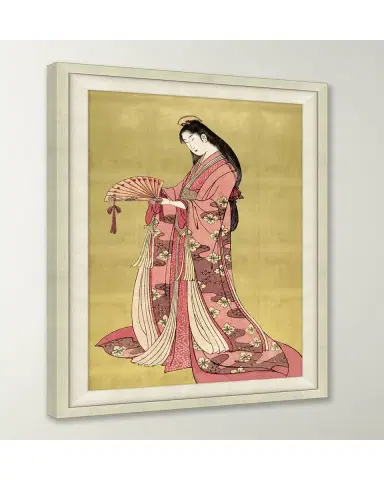 Wendover Art Group "Floral Geisha 1" Wall Art | Thumbnail 3 Wendover Art Group "Floral Geisha 1" Wall Art | Thumbnail 3