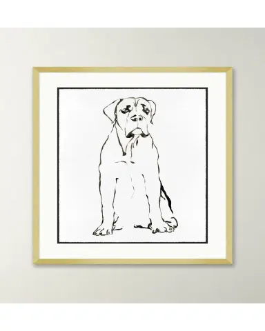 Wendover Art Group Hound Drawing 3 Giclee | Thumbnail 2 Wendover Art Group Hound Drawing 3 Giclee | Thumbnail 2