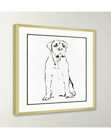 Wendover Art Group Hound Drawing 3 Giclee | Thumbnail 3 Wendover Art Group Hound Drawing 3 Giclee | Thumbnail 3
