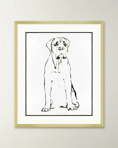 Wendover Art Group Hound Drawing 3 Giclee | Thumbnail 4 Wendover Art Group Hound Drawing 3 Giclee | Thumbnail 4