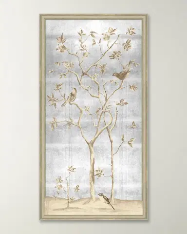 Wendover Art Group Silver Chinoiserie 1 Giclee | Thumbnail 4 Wendover Art Group Silver Chinoiserie 1 Giclee | Thumbnail 4