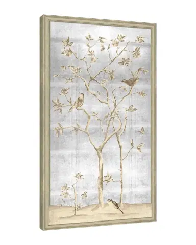 Wendover Art Group Silver Chinoiserie 1 Giclee | Thumbnail 1 Wendover Art Group Silver Chinoiserie 1 Giclee | Thumbnail 1