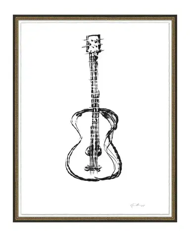 Wendover Art Group "Guitar Solo 2" Giclee Print by Chris Coleman | Thumbnail 1 Wendover Art Group "Guitar Solo 2" Giclee Print by Chris Coleman | Thumbnail 1