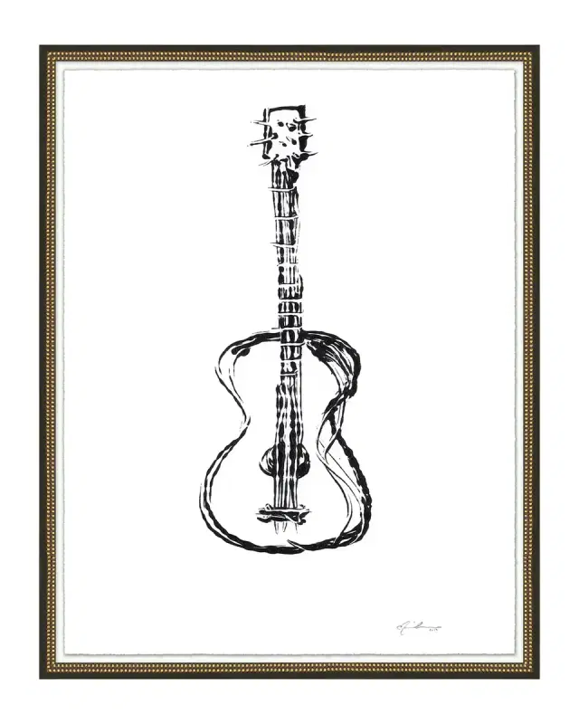 Wendover Art Group "Guitar Solo 2" Giclee Print by Chris Coleman