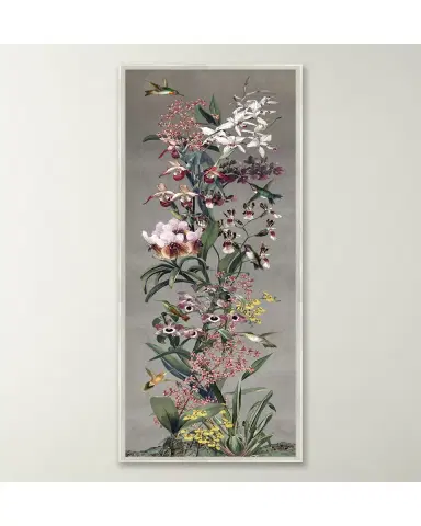 Wendover Art Group Silver Orchid Panel 1 Giclee | Thumbnail 2 Wendover Art Group Silver Orchid Panel 1 Giclee | Thumbnail 2