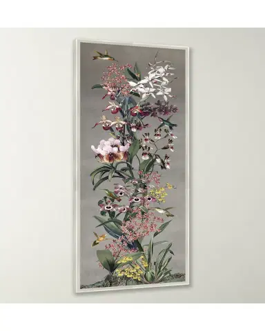 Wendover Art Group Silver Orchid Panel 1 Giclee | Thumbnail 3 Wendover Art Group Silver Orchid Panel 1 Giclee | Thumbnail 3