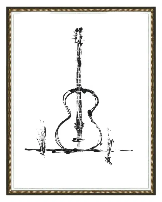 Wendover Art Group "Guitar Solo 3" Giclee Print by Chris Coleman
