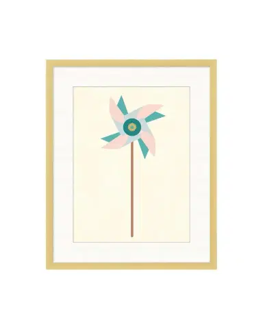 Wendover Art Group "Golden Twirl 2" Giclee Print | Thumbnail 1