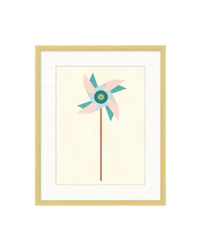 Wendover Art Group "Golden Twirl 2" Giclee Print
