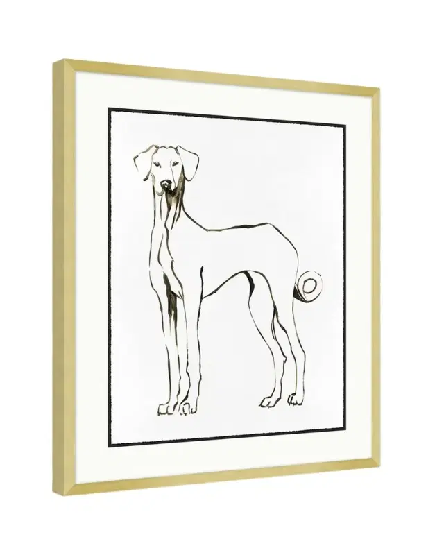 Wendover Art Group Hound Drawing 1 Giclee