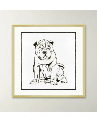 Wendover Art Group Hound Drawing 4 Giclee | Thumbnail 2 Wendover Art Group Hound Drawing 4 Giclee | Thumbnail 2