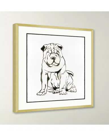 Wendover Art Group Hound Drawing 4 Giclee | Thumbnail 3 Wendover Art Group Hound Drawing 4 Giclee | Thumbnail 3